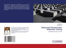 Buchcover von Advanced Construction Materials Testing