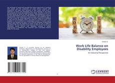 Buchcover von Work Life Balance on Disability Employees