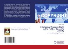 Buchcover von Intellectual Property Right in the Field of Scientific Activity
