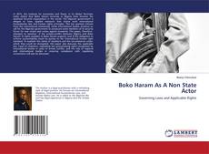 Buchcover von Boko Haram As A Non State Actor