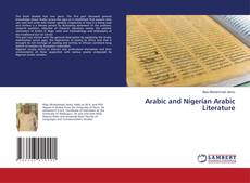 Copertina di Arabic and Nigerian Arabic Literature