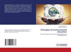 Buchcover von Principles of environmental education