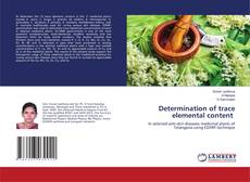 Buchcover von Determination of trace elemental content