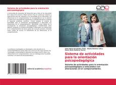 Portada del libro de Sistema de actividades para la orientación psicopedagógica