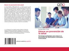 Portada del libro de Educar en prevención de la salud