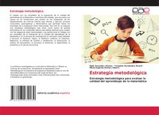 Estrategia metodológica kitap kapağı