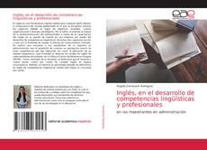 Inglés, en el desarrollo de competencias lingüísticas y profesionales kitap kapağı