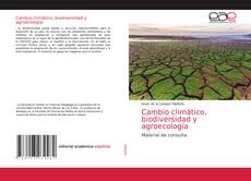 Обложка Cambio climático, biodiversidad y agroecología