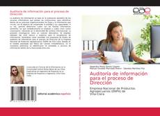 Portada del libro de Auditoría de información para el proceso de Dirección