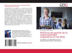 Portada del libro de Prácticas de gestión de la responsabilidad corporativa en las ESAL
