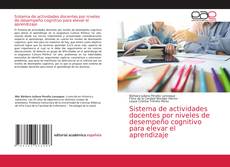 Обложка Sistema de actividades docentes por niveles de desempeño cognitivo para elevar el aprendizaje
