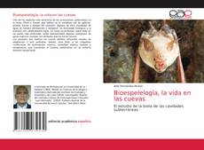 Portada del libro de Bioespelelogía, la vida en las cuevas