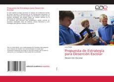 Portada del libro de Propuesta de Estrategia para Deserción Escolar