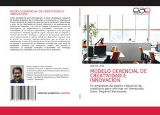 MODELO GERENCIAL DE CREATIVIDAD E INNOVACIÓN kitap kapağı