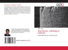 Escrituras: catálogo y colonia kitap kapağı