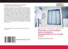 Buchcover von Métodos multimodales para analgesia postoperatoria en cirugía renal