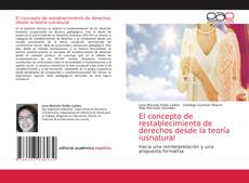 Copertina di El concepto de restablecimiento de derechos desde la teoría iusnatural