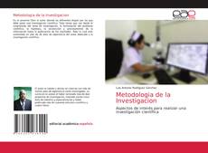 Couverture de Metodologia de la Investigacion
