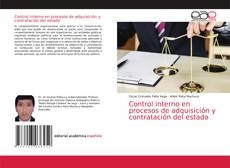 Control interno en procesos de adquisición y contratación del estado kitap kapağı
