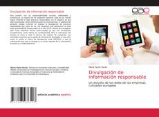 Buchcover von Divulgación de información responsable