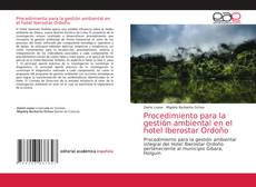 Procedimiento para la gestión ambiental en el hotel Iberostar Ordoño的封面