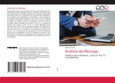 Análisis de Mensaje的封面