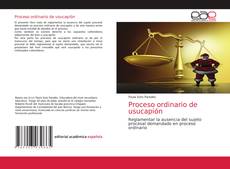 Couverture de Proceso ordinario de usucapión