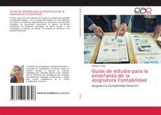 Обложка Guìas de estudio para la enseñanza de la asignatura Contabilidad