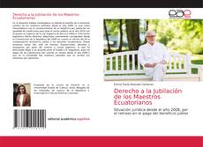 Couverture de Derecho a la Jubilación de los Maestros Ecuatorianos