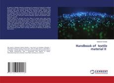 Buchcover von Handbook of textile material II