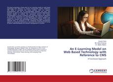 Buchcover von An E-Learning Model on Web Based Technology with Reference to CMS