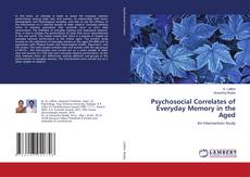 Buchcover von Psychosocial Correlates of Everyday Memory in the Aged