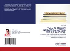 Buchcover von Validation of stability indicating analytical method by RP-HPLC