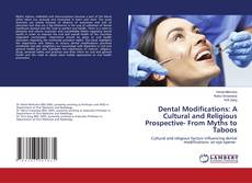 Buchcover von Dental Modifications: A Cultural and Religious Prospective- From Myths to Taboos