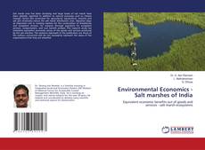 Buchcover von Environmental Economics -Salt marshes of India