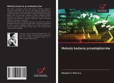 Capa do livro de Metody badania przedsiębiorstw 
