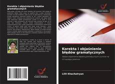 Portada del libro de Korekta i objaśnienie błędów gramatycznych