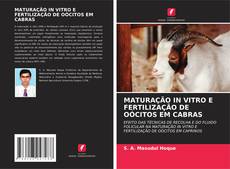 MATURAÇÃO IN VITRO E FERTILIZAÇÃO DE OÓCITOS EM CABRAS kitap kapağı