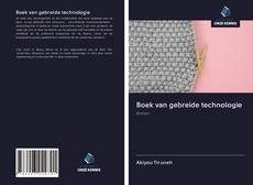 Bookcover of Boek van gebreide technologie