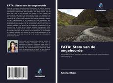 Обложка FATA: Stem van de ongehoorde