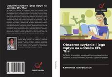 Obszerne czytanie i jego wpływ na uczniów EFL Thai kitap kapağı