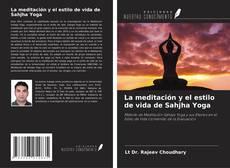 Buchcover von La meditación y el estilo de vida de Sahjha Yoga