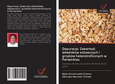 Capa do livro de Depuracja: Zawartość składników odżywczych i grzybów heterotroficznych w Periwinkles 