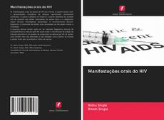 Buchcover von Manifestações orais do HIV