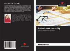 Borítókép a  Investment security - hoz