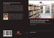 Buchcover von Une étude d'évaluation des services d'information