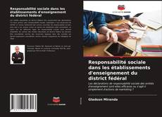 Buchcover von Responsabilité sociale dans les établissements d'enseignement du district fédéral