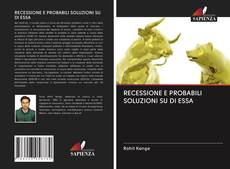 RECESSIONE E PROBABILI SOLUZIONI SU DI ESSA的封面