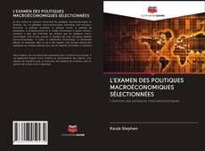 Buchcover von L'EXAMEN DES POLITIQUES MACROÉCONOMIQUES SÉLECTIONNÉES