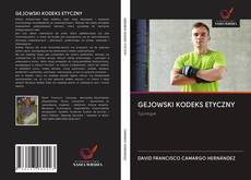 Capa do livro de GEJOWSKI KODEKS ETYCZNY 
